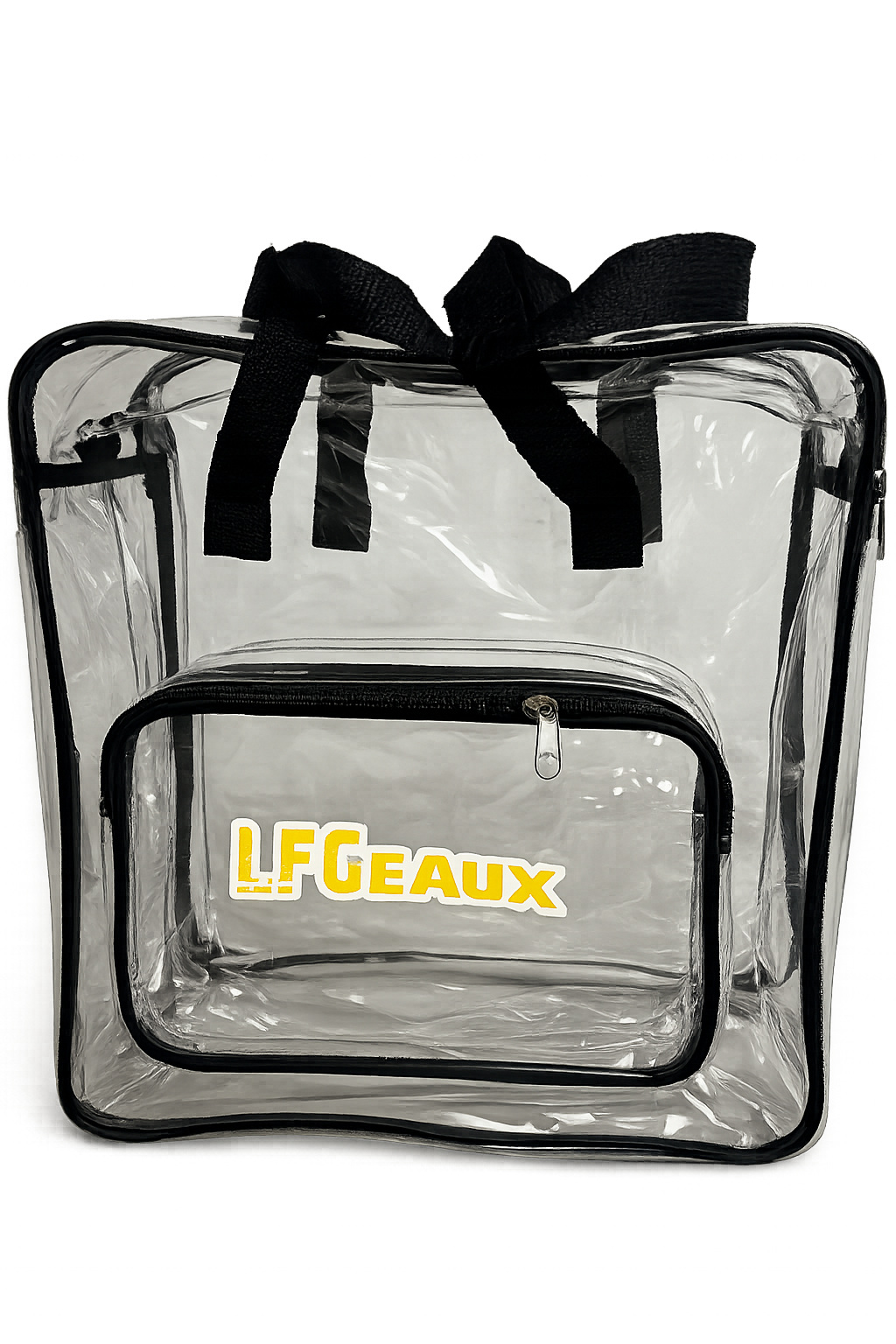 Beach/Stadium Clear Tote Bag